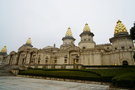 灵山大佛景区建筑 梵宫