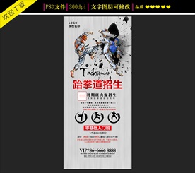 跆拳道展架
