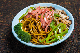 肉丝炒面