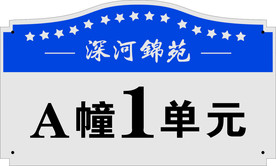 楼层牌