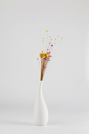 简约花瓶与插花