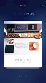 ios手机界面设计素材卡片