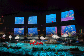 2019春节广海心沙灯光音乐秀