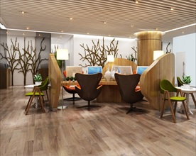 办公室模型效果图