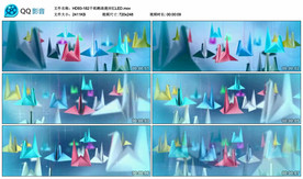 千纸鹤浪漫回忆 舞台背景视频