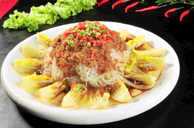 蒜蓉粉丝娃娃菜