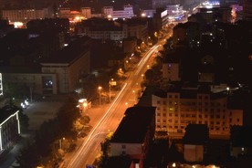 夜晚的城市