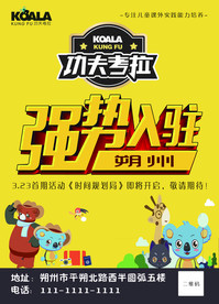 功夫考拉海报