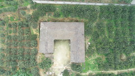 川西民居顶视图