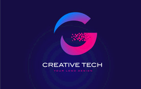 科技感英文LOGO字母G