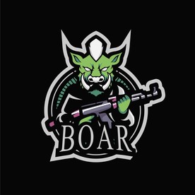 手绘卡通LOGO标志