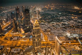 迪拜夜景