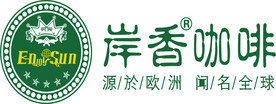 岸香咖啡 岸香logo 岸香