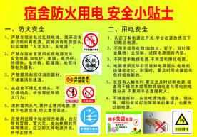 宿舍防火用电安全