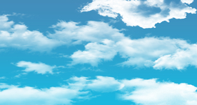 蓝天白云