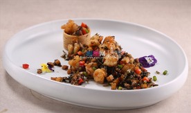 雪菜脆骨爆虾腰