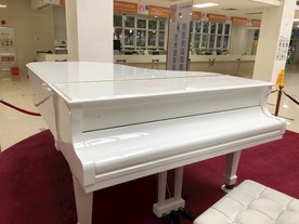 钢琴 白色钢琴