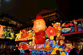 上海城隍庙 灯会彩灯