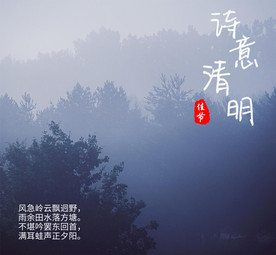 清明节海报 清明节