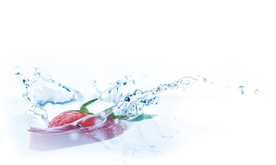 水溅起