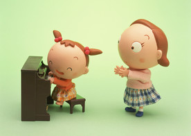 快乐家庭 玩偶 木偶 家庭