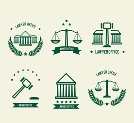 6款绿色律师事务所标志