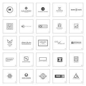 极简高端图形LOGO