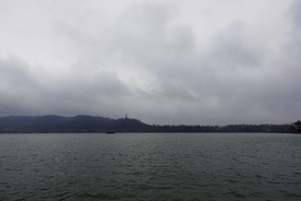 西湖冬景