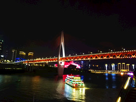 重庆千厮门大桥夜景