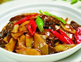 黄蘑土豆片