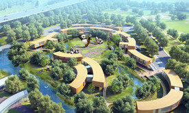 熊猫旅游商品研发中心效果图