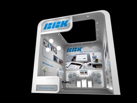 3d展览设计 展台设计 简洁