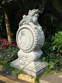 神兽凤凰龟龙大理石雕刻