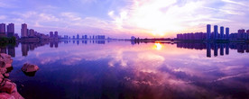 湖景