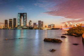 金鸡湖夜景