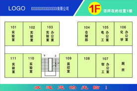 楼层分布图