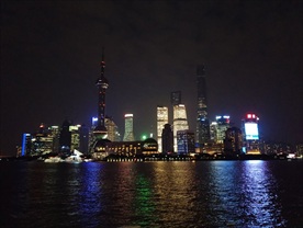 上海陆家嘴夜景