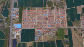 柳疃镇北范村航拍图