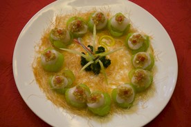 碧绿蒜香蒸澳带