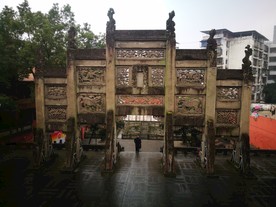 渠县文庙  汉石刻 石刻 石雕