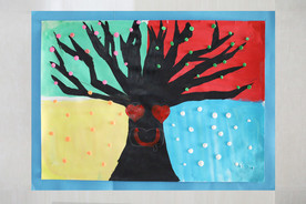 幼儿园作品 儿童绘画 儿童剪纸