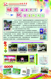 学校社团活动展板