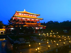 夜色下的城市美景