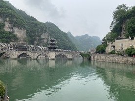 镇远古城青龙洞景区风景
