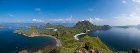 岛屿空中摄影