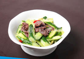 青瓜炒牛肉 青瓜炒肉