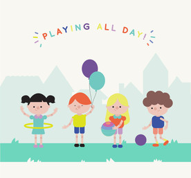 创意圆鼻子玩耍儿童