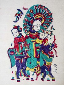 朱仙镇木板年画局部