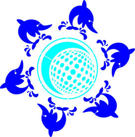 海豚戏水