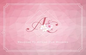 粉色主题婚礼